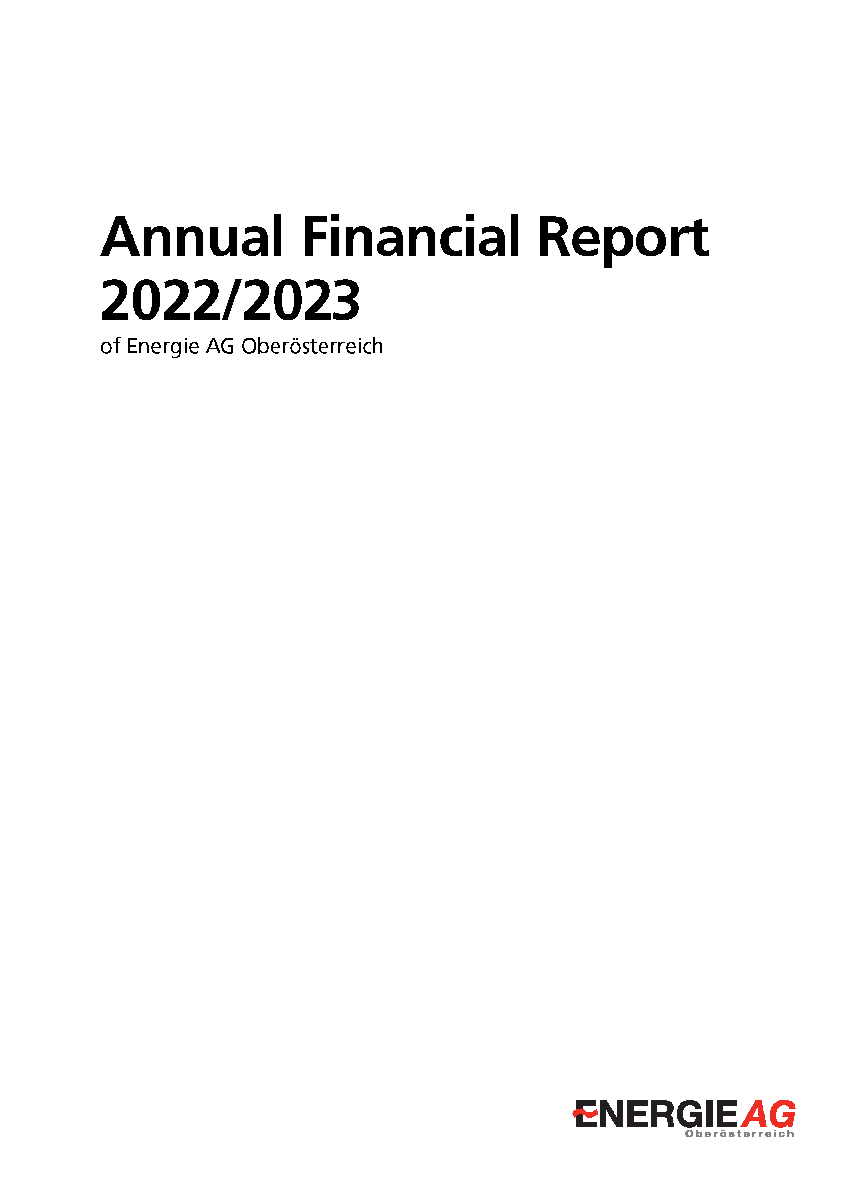 Picture for the Annual Financial Report 2022/2023